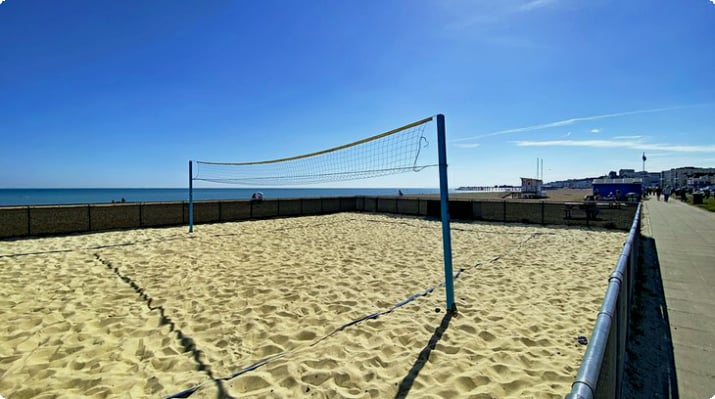 Volleyballplatz am Pelham Beach