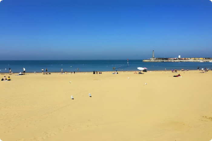 Sonniger Tag in Margate Main Sands