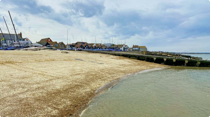 Plage ouest de Whitstable