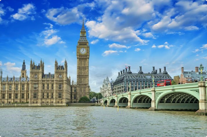 Big Ben und die Houses of Parliament