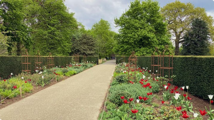 Der Rosengarten, Königlicher Park von Greenwich