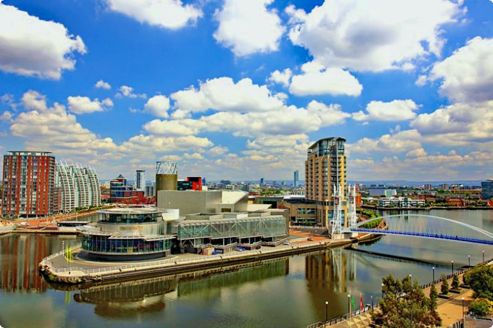 Panoramablick auf Manchester