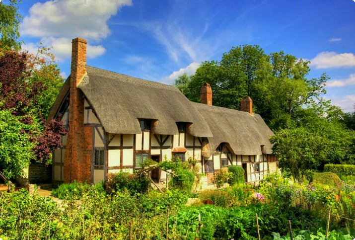 Anne Hathaways Cottage und Gärten