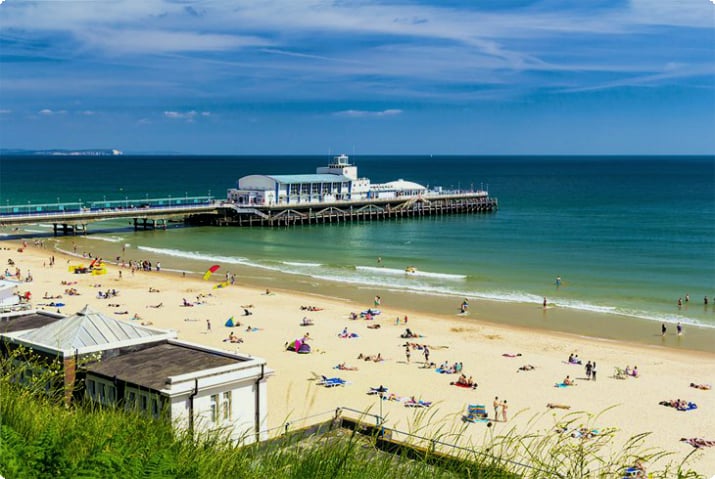 Bournemouth Beach und Pier