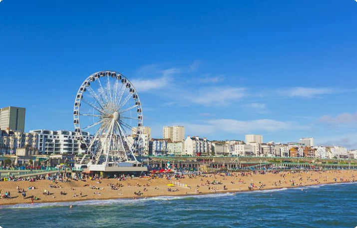 Brighton Beach und Riesenrad