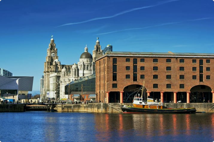 Albert Docks in Liverpool