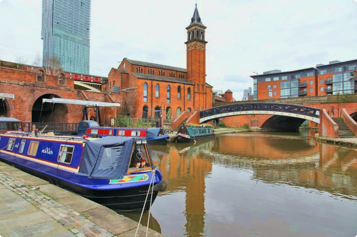 Kanal in Castlefield, Manchester