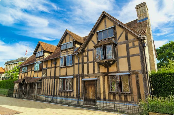 Место рождения Уильяма Шекспира в Стратфорде-на-Эйвоне