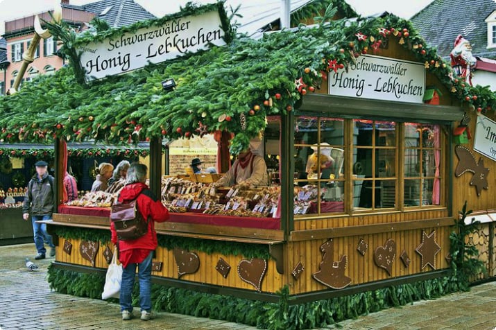 Рождественский базар в Людвигсбурге