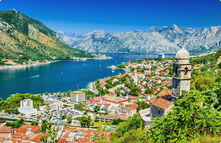 The beautiful Bay of Kotor
