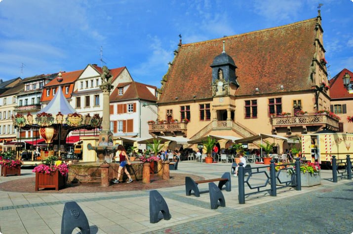 Das malerische Dorf Molsheim
