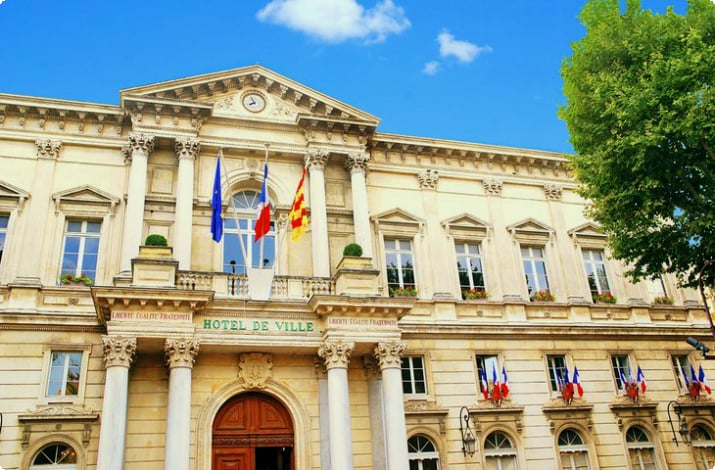 Hôtel de Ville (Rathaus) auf dem Place de l'Horloge