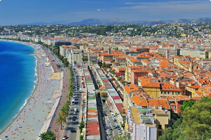 Promenade des Anglais en Niza