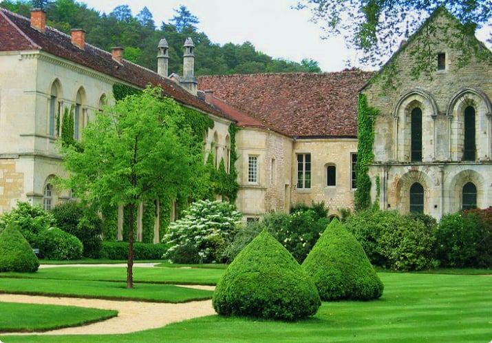 Gärten der Abtei von Fontenay