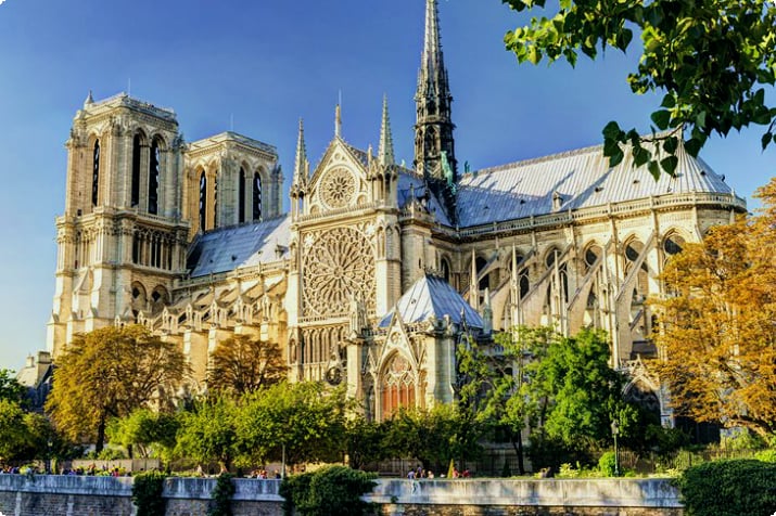 Cathédrale Notre-Dame de Paris ( Kuva otettu ennen huhtikuun 2019 tulipaloa)