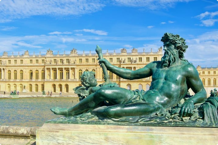 Statue in den Gärten von Versailles