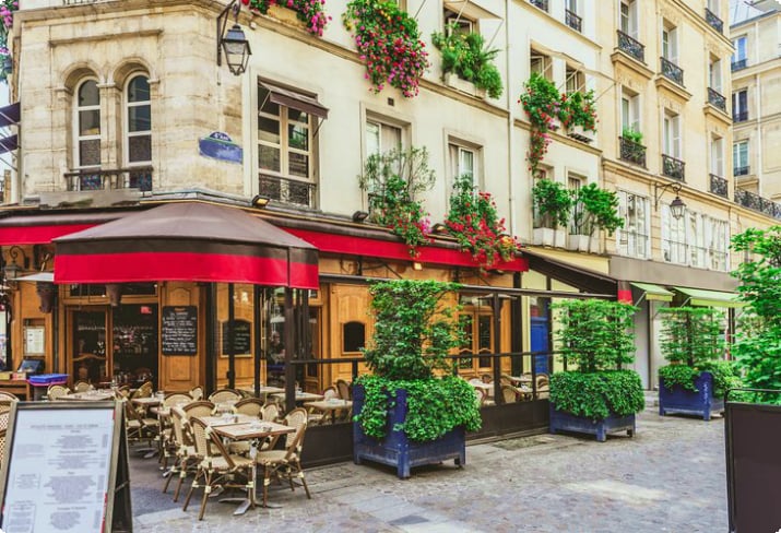 Paris'te Kafe
