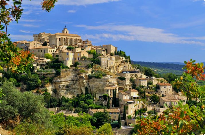 The perched village of Gordes