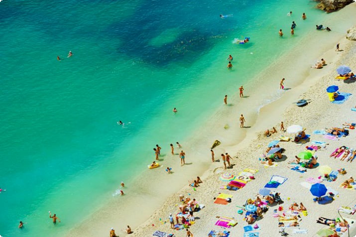 Playa pública en Saint Tropez