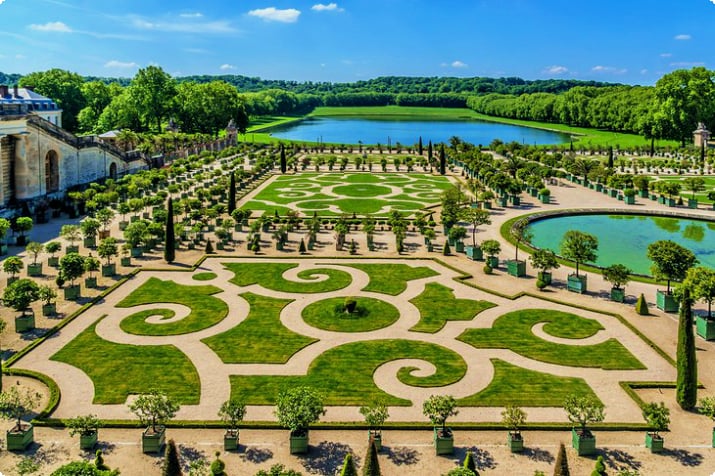 Gärten im Schloss Versailles