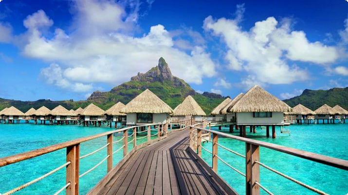 13 самых популярных курортов на Таити