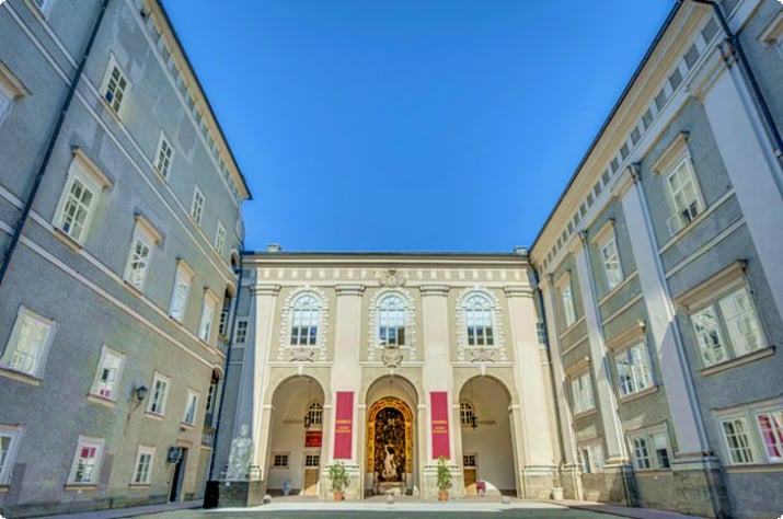 Die Salzburger Residenz und die Residenzgalerie