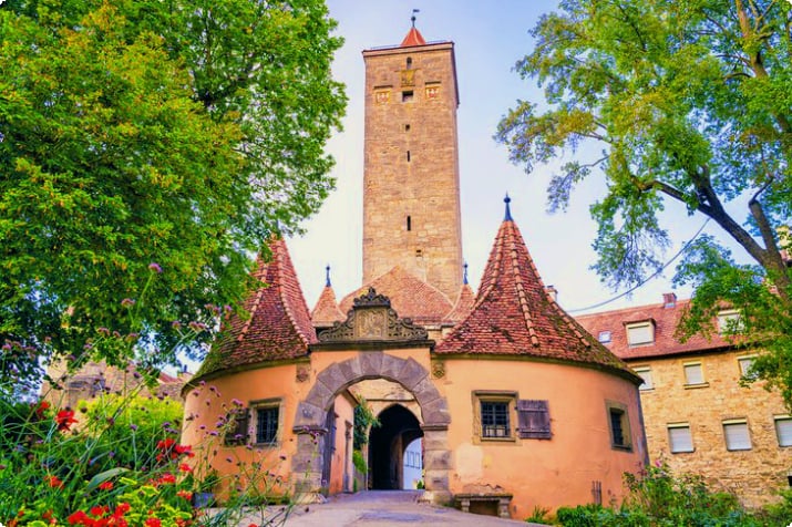 Burgtor (Замковые ворота) в Ротенбурге