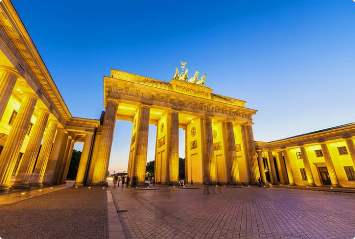 Берлинские Бранденбургские ворота