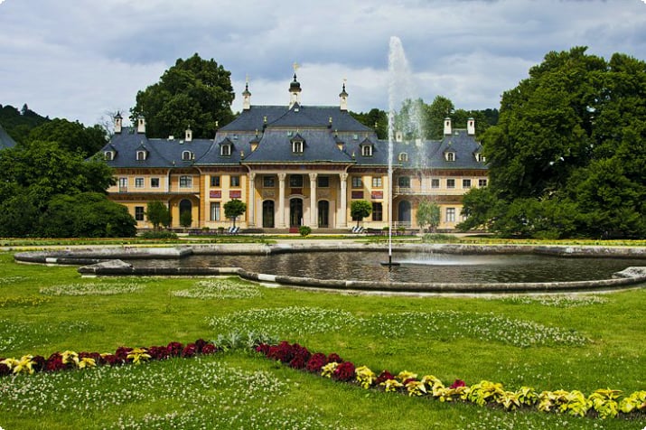 Дворец и сады Пильниц