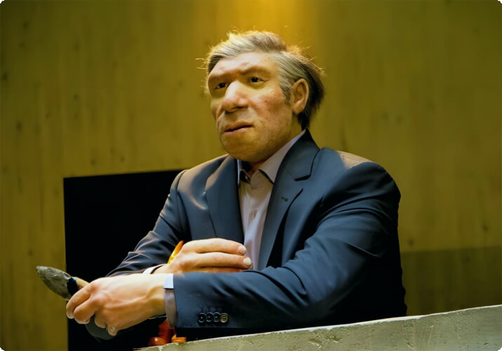 Ausstellung im Neanderthal-Museum