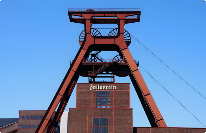 Промышленный комплекс угольной шахты Zollverein