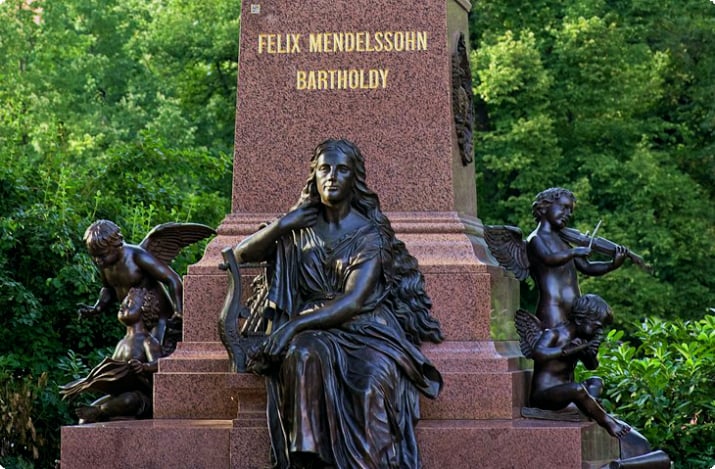 Статуя Мендельсона