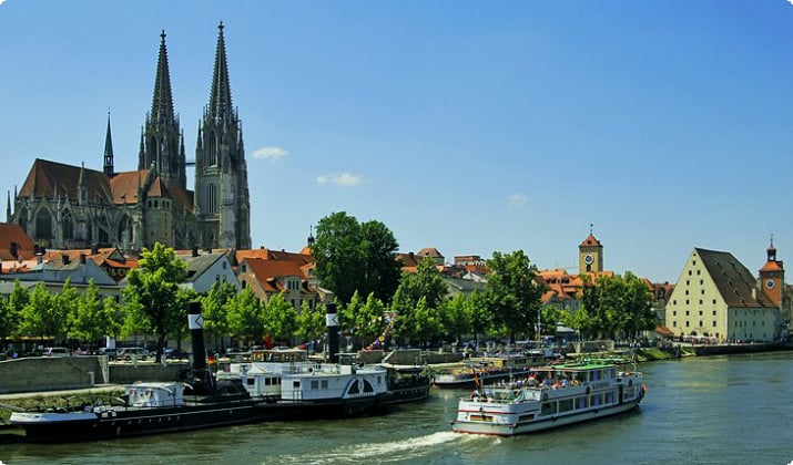 14 parhaiten arvioitua nähtävyyttä ja nähtävää Regensburgissa