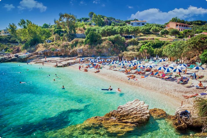 Praia de Bataria, Corfu