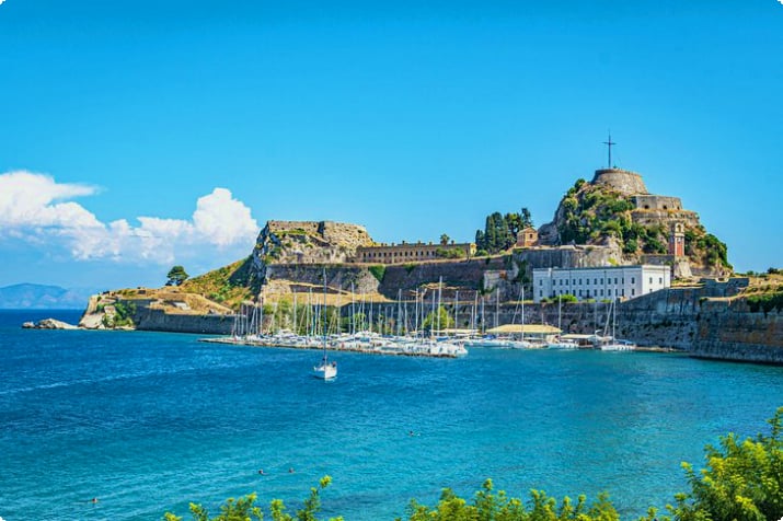 Alte Festung (Zitadelle) in Korfu