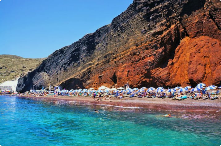 Die 10 besten Strände auf Santorini