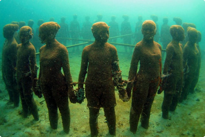 Parque de esculturas submarinas
