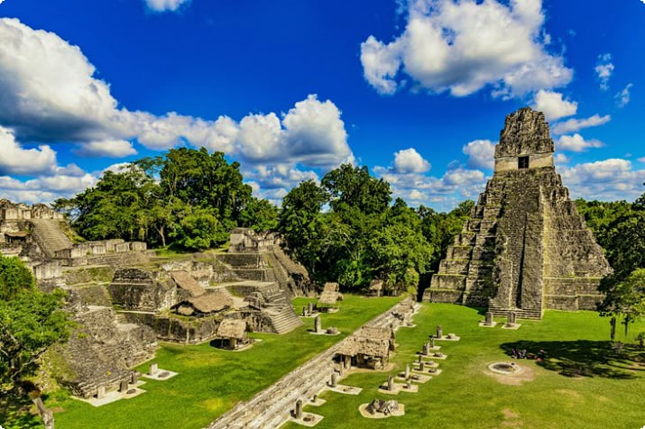 Tikal-ruiner