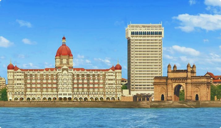Fotobron: het Taj Mahal-paleis, Mumbai