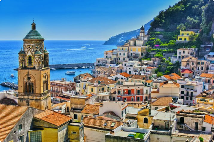 Die malerische Stadt Amalfi