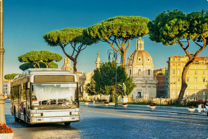 Bus in Rome