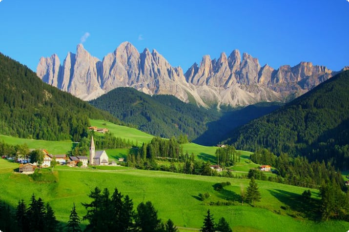 Cortina og Dolomitterne