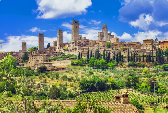 Von Florenz nach San Gimignano: 3 beste Anreisemöglichkeiten