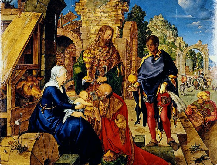 Adorazione dei Magi di Albrecht Dürer