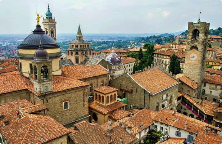 Bergamo'nun Citta Alta'sı