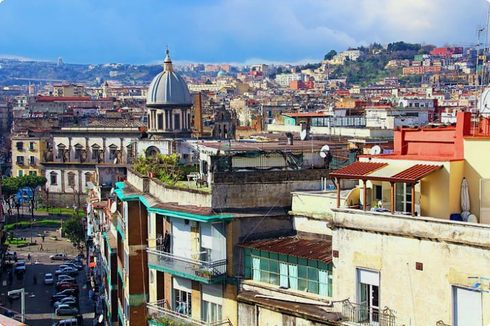 Вид на старый город, Неаполь