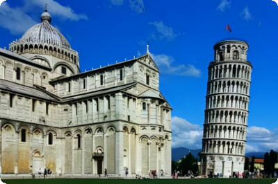 16 parhaiten arvioitua nähtävyyttä ja nähtävää Pisassa