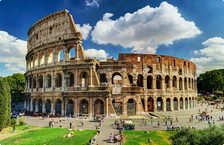 Rzymskie Koloseum, Włochy