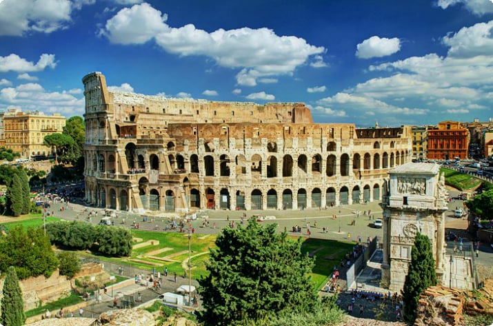 20 самых популярных туристических достопримечательностей Рима