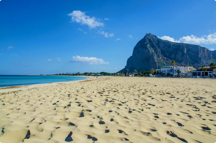 Playa en San Vito Lo Capo, Sicilia
